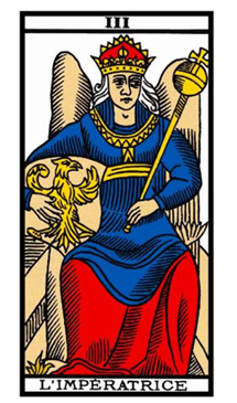 Carta de El La emperatriz del tarot de Marsella, El viaje de El Loco